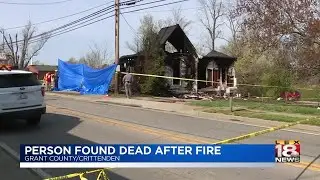 Person Found Dead After Fire