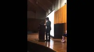 Max's Coming of Age speech