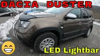 DACIA DUSTER 2018 - OFFROAD LED Lightbar 🔝