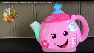 Children's Fisher Price Smart Stages Tea Time Play Tea Pot Interactive Kettle Toy