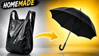 How To Make Umbrella - छाता कैसे बनाते है - Very Easy - Step By Step - @CrazyXYZ