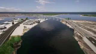 Planned replacement of Middle Thorofare Bridge
