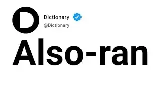 Also-ran Meaning In Bengali