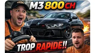 800 Chevaux Dans Une M3 G80 Trop Puissant😱😱