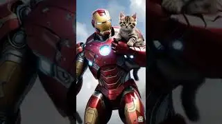 Iron Man&rsquo;s Heroic Rescue of a Cute Kitten 🐱🔥 | Epic Accident Scene! #ironman  #cutecat