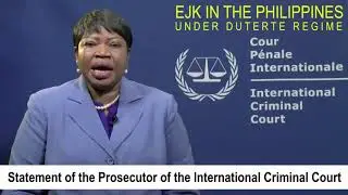 ICC Investigating EJK in the Philippines Under Duterte Regime