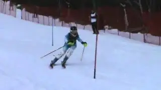 Sugarbush Early Season Straddle -- Slalom Tokyo Drift
