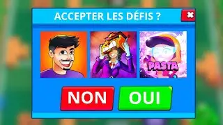 JE R&Eacute;ALISE LES D&Eacute;FIS DES YOUTUBEURS BRAWL STARS