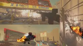 ADVG - TEARDOWN  - Demolition explosions Banana Republic