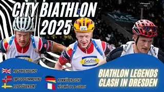 Biathlon Legends Clash in Dresden | Johannes Boe vs Tarjei Boe & Benedikt Doll