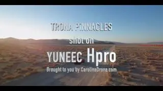 Trona Pinnacles with Yuneec Hpro