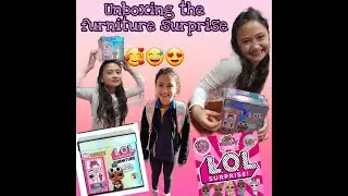 UNBOXING the furniture surprise/LOL/series 3