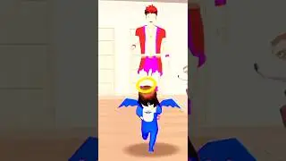 Sakura small Fairy🧚&zwj;♀️🎡 Sakura School simulator #funny #sakura #animation #viralshort #shortsfeed