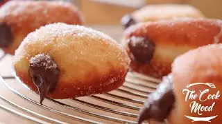 Nutella Donuts Recipe | طريقة عمل دونتس بالنوتيلا