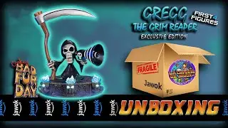 La statue la plus FUN & DARK de Conker ! 🪓 Gregg the Grim Reaper &ndash; Unboxing F4F