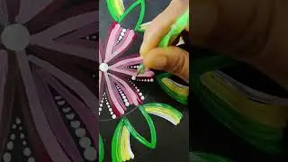 Relaxing art with brush strokes 🖌️#explore #shortvideo #shots #youtubeshorts #yt #youtube #relaxing