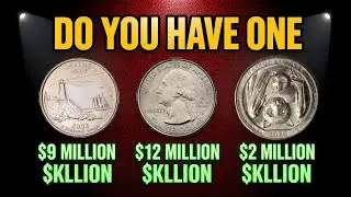 Top 3 Valuable Quarter Dollar Coins Worth Thousands!
