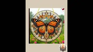 Monarch Butterfly Suncatcher 8
