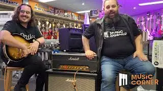 Vintage 1989 Marshall JTM 45 into the Origin 212 Cabinet