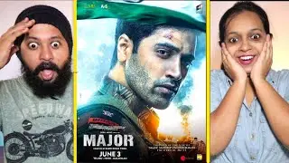 MAJOR Trailer REACTION - Hindi | Adivi Sesh | Saiee M | By Chitra & Rohit