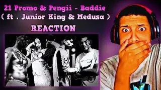 21 Promo & Pengii - Baddie ( ft. Junior King & Medusa ) prod. 808Bvng || РЕАКЦИЯ