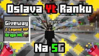 Oslava YT Ranku na SGčk&aacute;ch + Giveway o 2 LEGEND VIP a ORIGO MC!! 🤍💚CZ/SK Stream