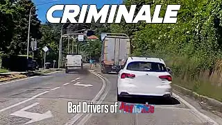 BAD DRIVERS OF PIEMONTE (ITALY) - dashcam compilation 06.2024