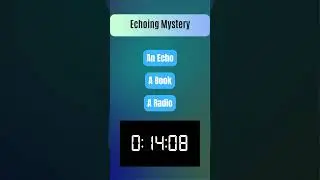 Echoing Mystery  #quiz #challenge