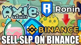 [AXIE INFINITY] TRANSFER AND SELL YOUR SLP FROM RONIN TO BINANCE UPDATED METHOD | NO GAS FEE!