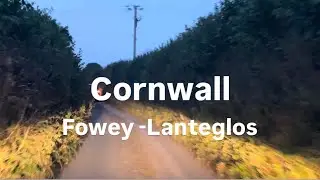 Cornwall country side night drive 