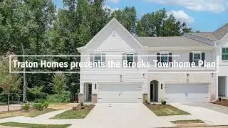 Traton Homes presents the Brooks Townhome Plan