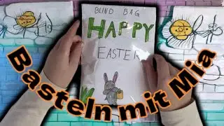 Happy Easter Ostern Blind Bag basteln Bastelideen f&uuml;r Kinder #basteln #bastelmitkindern