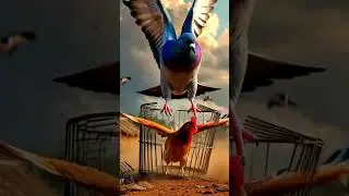 The Day a Hen Became a Pigeon 😱 | Shocking Village Story#ai#aistory#shorts❤️