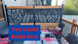 Декоративный экран #Barret Outdoor Living с перегородкой #Hoft