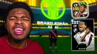 I BOUGHT THE NEW 101 ROMARIO AND HE IS AMAZING! efootball 24 mobile player review & pack opening