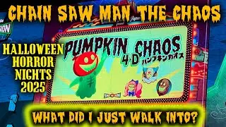 Chainsaw Man ANIME Show Hits Halloween Horror Nights! | DreamWorks Theatre Experience from Japan!