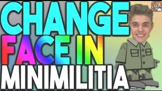 Mini militia hack | how to change face in minimilitia | human face avatar minimilitia mode apk