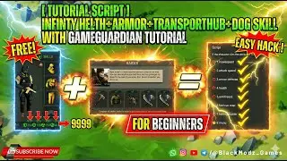 Tutorial Script Infinty Helth+ARMOR+TransportHub+Dog skill #lastdayonearth #lastdayonearthmod