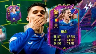 ROT&Iacute;SIMOOOOOO! IANIS HAGI 86 FUTURE STARS REVIEW! FIFA 22 ULTIMATE TEAM