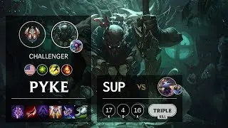 Pyke Support vs Yuumi - NA Challenger Patch 10.9