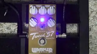 Wampler Tweed 57 Overdrive Pedal Demo