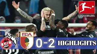 K&ouml;ln VS Augsbrug  0-2 Andre Hahn Highlights Goal | Bundesliga  2021/2022 🥰⚽️🎮🤭