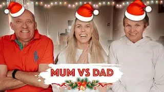 CHRISTMAS CHALLENGE! MUM vs DAD | HILARIOUS WHO KNOWS ME BETTER?