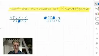 Schriftlich Multiplizieren Teil 4 Klecksaufgaben