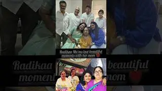 #radikaa & #niroshas last beautiful moments with their Mom 🥺.  #Rip #geethama 💔🙏