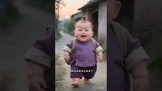 #this is my daily rural life #what a cute baby #the cute little guy is here again
