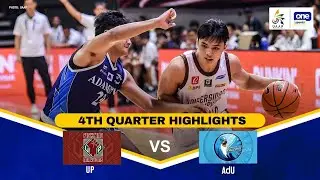 UP vs AdU | 4TH QUARTER HIGHLIGHTS | UAAP SEASON 88 MEN&rsquo;S BASKETBALL ROUND 2 | NOV. 16, 2025