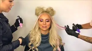 Brite Organix Liquid Hair Chalks: How-To