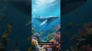 Whale&rsquo;s Majestic Journey Through the Deep Ocean &ndash; Mesmerizing Underwater Beauty