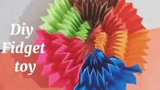 How to make Fidget toy/🌈✨diy antistress toy kids #craft #craftsncreation476
